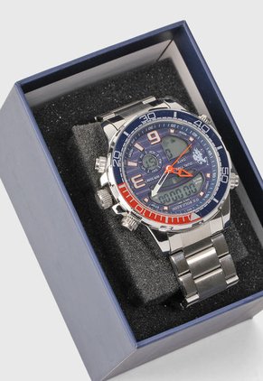 Reloj U.S. POLO ASSN. Plateado