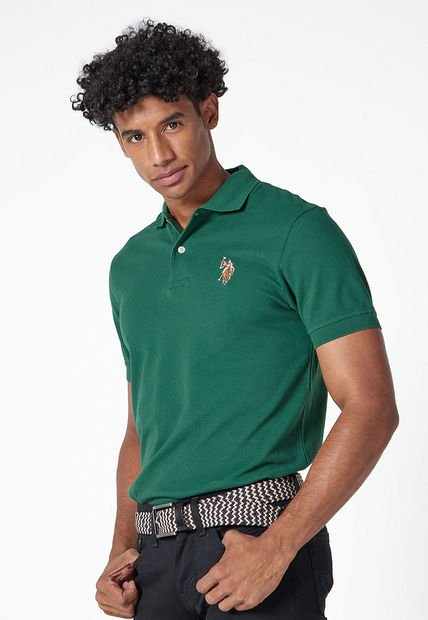 Polo Verde Oscuro Us Polo Assn