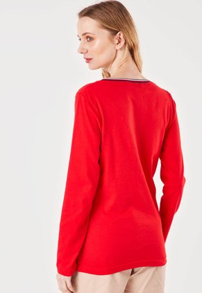 Camiseta Rojo-Azul-Blanco Us Polo Assn