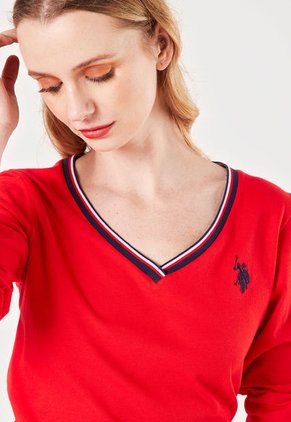 Camiseta Rojo-Azul-Blanco Us Polo Assn