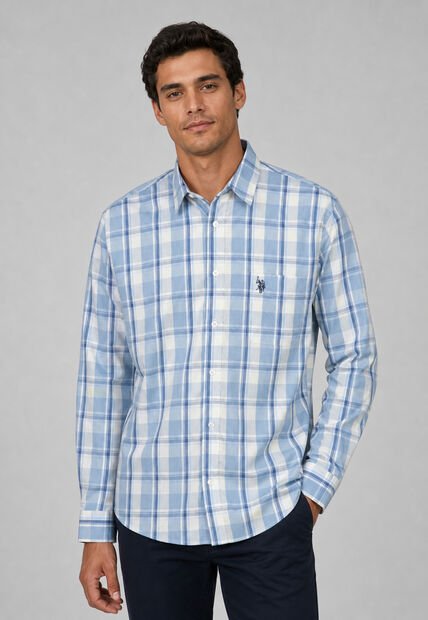 Camisa U.S. POLO ASSN. Azul