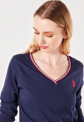 Camiseta Azul-Rojo-Blanco Us Polo Assn