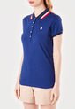 Polo Azul-Blanco-Rojo Us Polo Assn de US Polo Assn