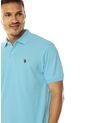 Camiseta Polo Azul Celeste US Polo Assn de US Polo Assn