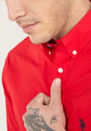 Camisa Rojo Us Polo Assn