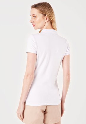 Polo Blanco-Azul-Rojo Us Polo Assn