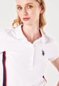 Polo Blanco-Azul-Rojo Us Polo Assn de US Polo Assn