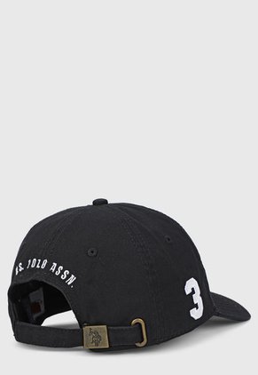 Gorra Negro-Blanco Us Polo Assn