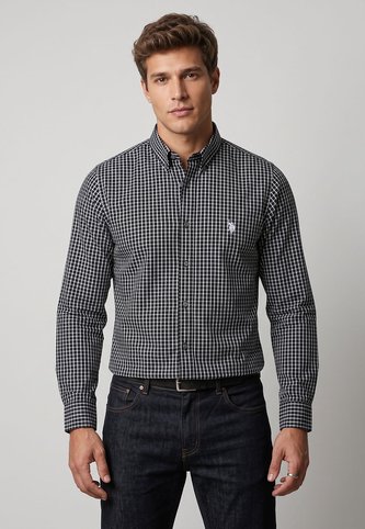 Camisa U.S. POLO ASSN. Negro US Polo Assn