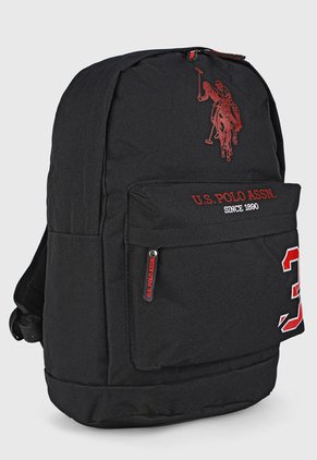 Morral  Negro-Rojo-Blanco Us Polo Assn