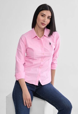 Camisa U.S. POLO ASSN. Rosa US Polo Assn