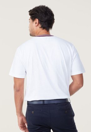 Camiseta Blanco-Azul Navy-Rojo Us Polo Assn