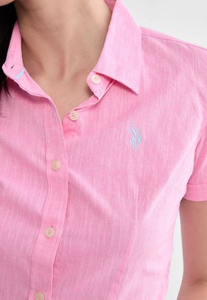 Camisa U.S. POLO ASSN. Rosa
