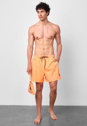 Traje de Baño U.S. POLO ASSN. Naranja Neón