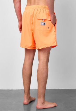 Traje de Baño U.S. POLO ASSN. Naranja Neón