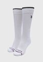 Medias X3 U.S. POLO ASSN. Blanco de US Polo Assn