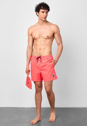 Traje de Baño U.S. POLO ASSN. Fucsia Neón