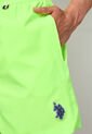 Traje de Baño U.S. POLO ASSN. Verde Neón de US Polo Assn