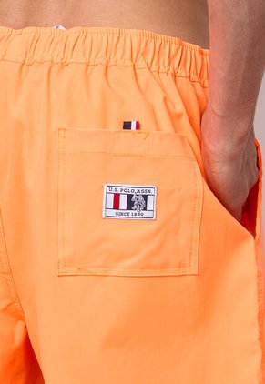 Traje de Baño U.S. POLO ASSN. Naranja Neón