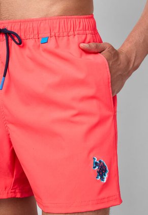 Traje de Baño U.S. POLO ASSN. Fucsia Neón