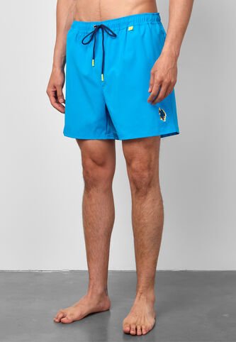 Traje de Baño U.S. POLO ASSN. Azul Neón US Polo Assn