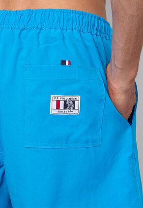 Traje de Baño U.S. POLO ASSN. Azul Neón