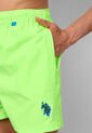 Traje de Baño U.S. POLO ASSN. Verde Neón de US Polo Assn