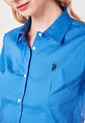 Camisa Azul Us Polo Assn de US Polo Assn