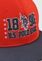 Gorra U.S. POLO ASSN. Naranja de US Polo Assn