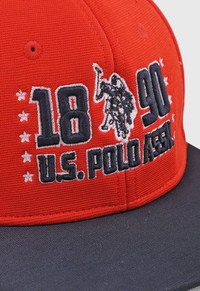 Gorra U.S. POLO ASSN. Naranja
