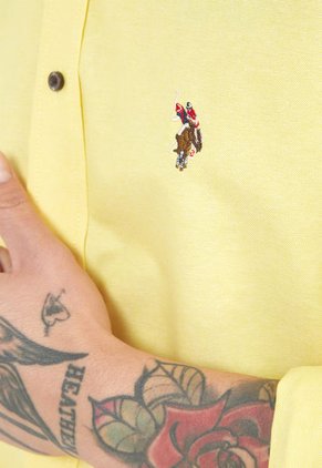 Camisa Amarillo-Multicolor Us Polo Assn
