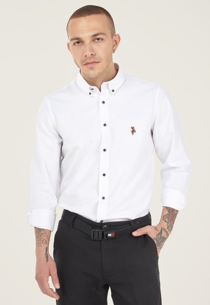 Camisa Blanco Us Polo Assn
