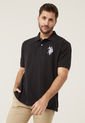 Polo Negro-Blanco Us Polo Assn de US Polo Assn