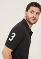 Polo Negro-Blanco Us Polo Assn de US Polo Assn