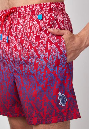 Traje de Baño U.S. POLO ASSN. Rojo