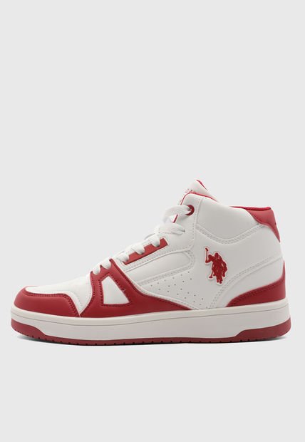 Tenis Blanco-Rojo US POLO ASSN