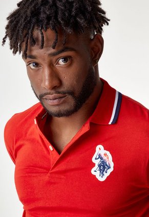 Camiseta Polo Us Polo Assn Rojo