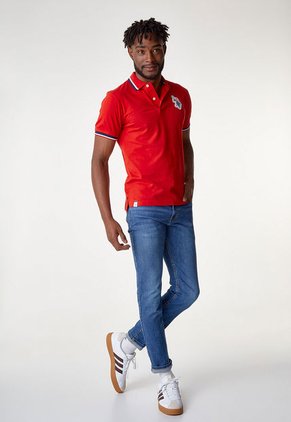 Camiseta Polo Us Polo Assn Rojo