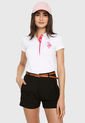 Polo Blanco-Rosado Us Polo Assn de US Polo Assn