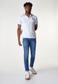 Camiseta Polo Blanco-Azul-Rojo Us Polo Assn de US Polo Assn