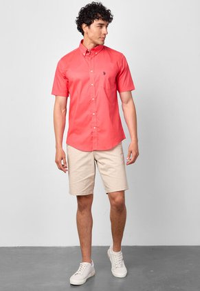Camisa U.S. POLO ASSN. Coral
