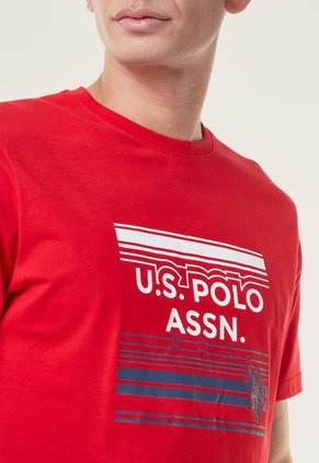 Camiseta U.S. POLO ASSN. Rojo