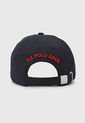 Gorra Negro-Rojo Us Polo Assn de US Polo Assn