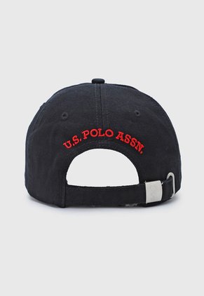 Gorra Negro-Rojo Us Polo Assn