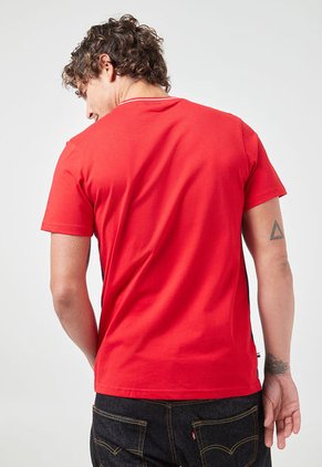 Camiseta Rojo-Azul Navy-Blanco Us Polo Assn