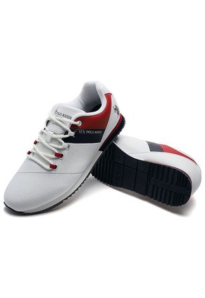 Tenis Blanco-Rojo-Azul Us Polo Assn