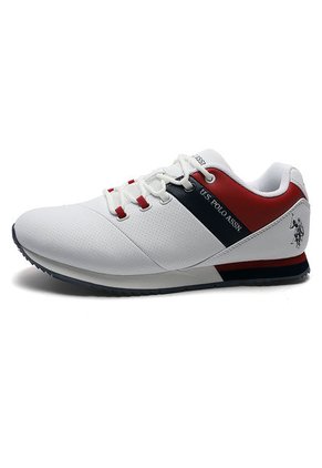 Tenis Blanco-Rojo-Azul Us Polo Assn