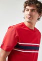 Camiseta Rojo-Azul Navy-Blanco Us Polo Assn de US Polo Assn