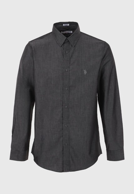 Camisa Gris Oscuro US POLO ASSN