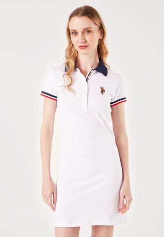 Vestido U.S. POLO ASSN. Blanco US Polo Assn